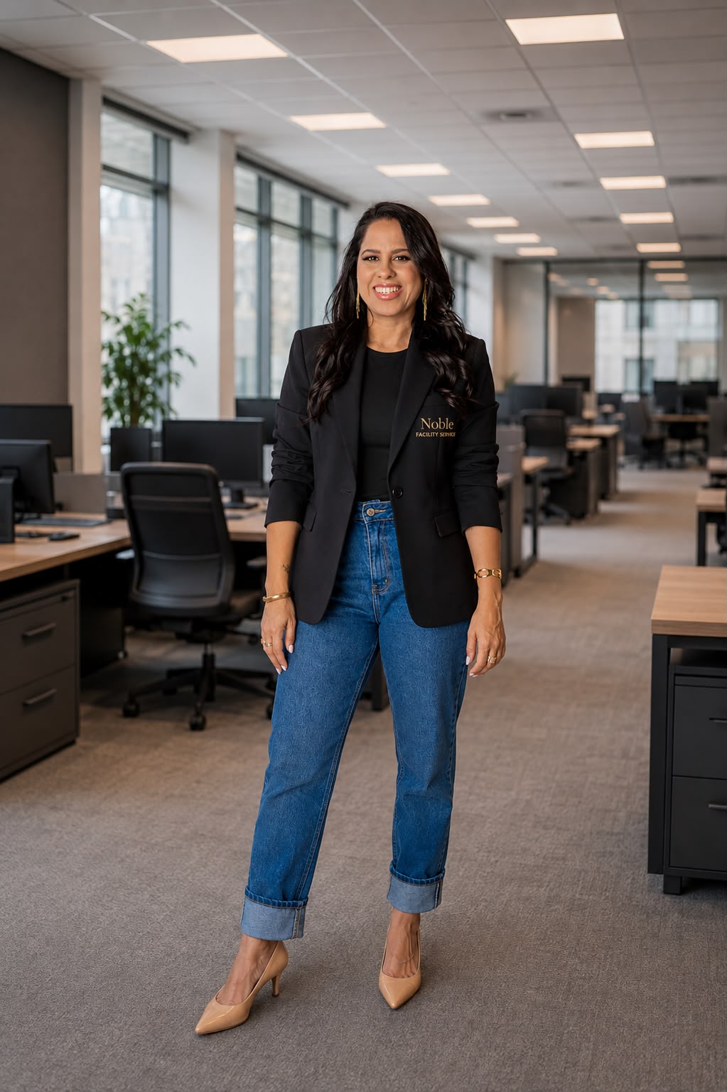 Erika Marçal, founder of Noble Facility Services
